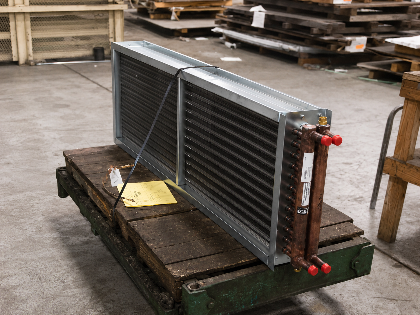 Hot Water Coil Internal Construction